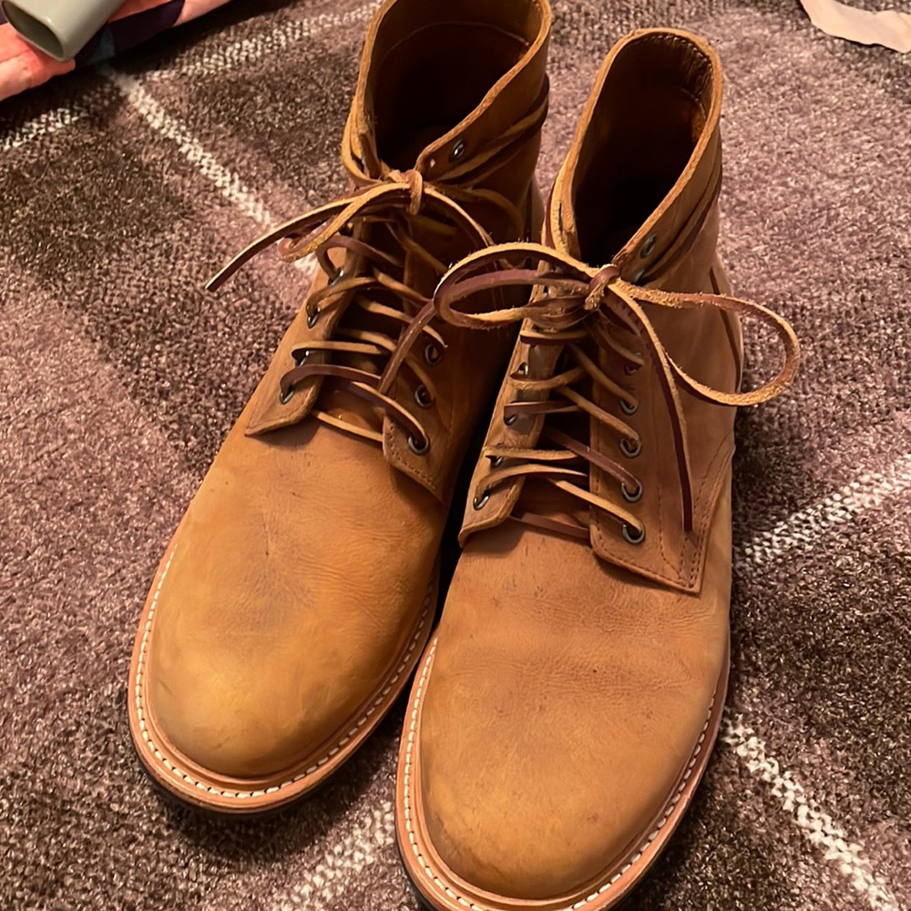 Oak Street Bootmakers mens trench boot, size 10